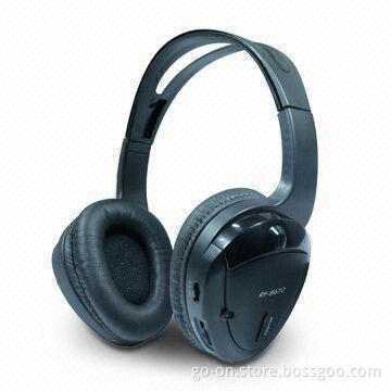 RF Wireless Headphone for Parties, Two-channel, 2 AAA Batteries Power Supply
